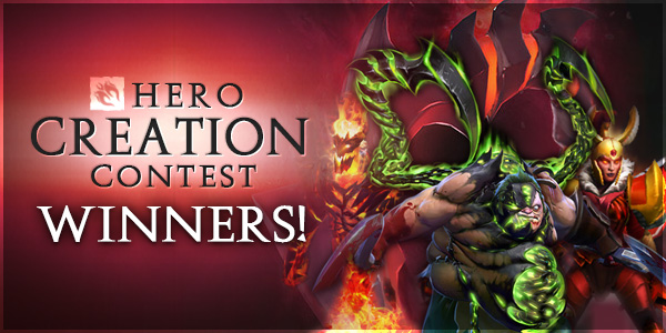 Hero Creation Contest Winners Dotafire