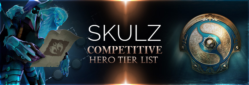 Skulz Competitive Hero Tier List February 2018 Dotafire